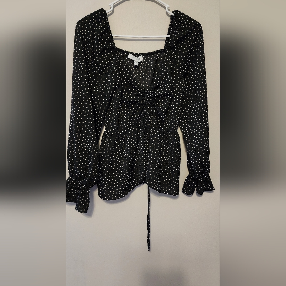 Kay & Jay Pocka Dot Top